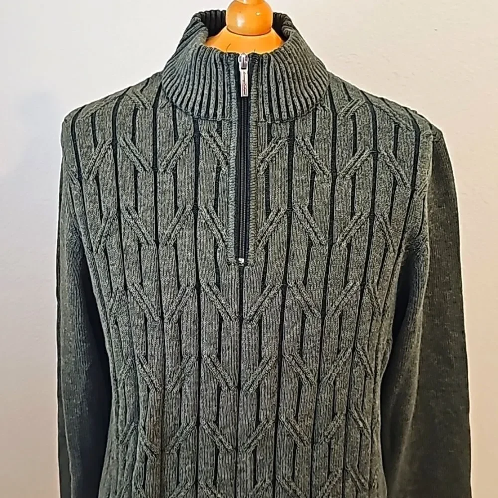 Tommy Bahama pull-up sweater size medium